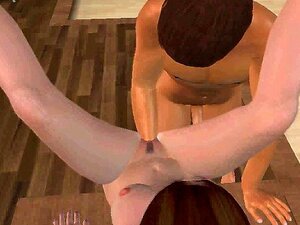 La brune toon se fait fister avant de se faire baiser