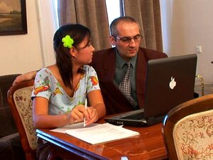 Prof en chaleur pilonne une douce nana sans sens