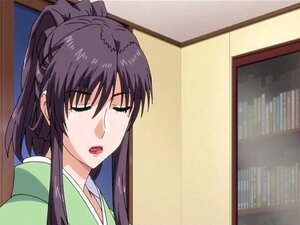 Une milf hentai et une mignonne se font baiser