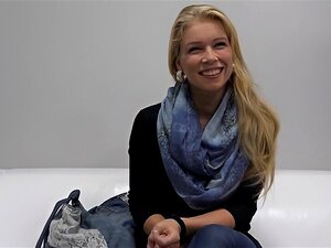 Casting de fille tchèque avec éjaculation