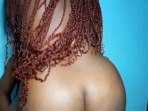 Ghana BBW Au Gros Cul Rebondissant Sur Une Grosse Bite Noire BBC