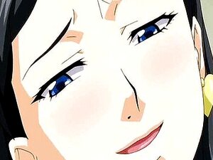 Une milf anime aux gros nichons kiffe une bite