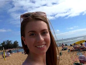Tu emmènes Jill à la plage et tu la baises !