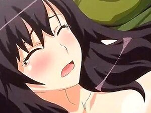 Hentai brune prenant une grosse bite