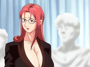 Professeur d'art super chaud avec des gros seins. Professeur d'art