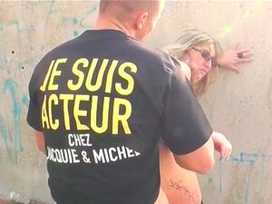 La mature française Isabelle se fait baiser en plein air