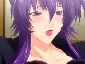 Hentai aux gros seins sexy frottés. Chick hentai avec des gros seins