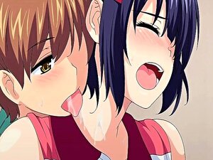 La mignonne hentai aux gros seins reçoit la baise profonde dont elle