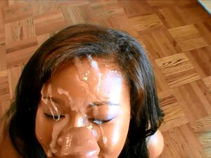 Compilation de faciales ! Beautés ébène Partie 4