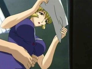 Hentai prof aux seins rebondissants baisant les nichons et chevauchant