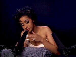 Sexy Cardi B explore ASMR - CHAUD