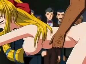 Hentai, douce blonde se fait baiser dur