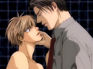 Un mec hentai à poil se fait baiser