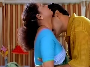 Mallu Blue Blouse Tata avec la scène de l'amant de B - Film de