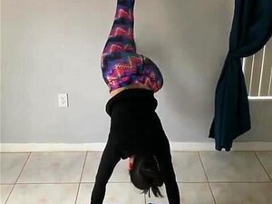 Maman fait des exercices