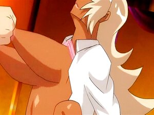 Un hentai ébène reçoit un massage des seins