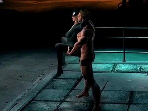 Wolverine en chaleur baise une femme chat. Wolverine en chaleur baise
