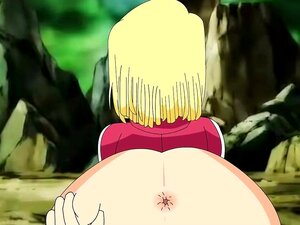 Android dix-huit et Krillin parodie xxx deux de Dragon Ball Super