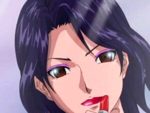 Grosse milf melonée d'anime se fait baiser. Grosse milf mélonée