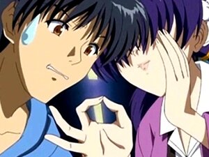 Bombe sexy d'anime en attente de sexe. Babe sexy d'anime avec des