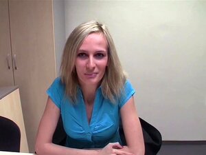 CZasting - Blonde tchèque maigre au casting