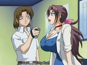 Un mec hentai se fait baiser fort par une longue grosse bite. La nana
