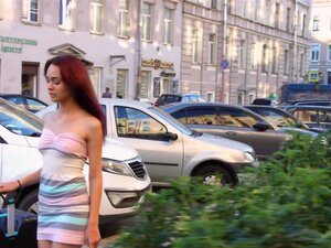 Sexe mignon décontracté - Michelle - Sexe de rousse mignonne dans