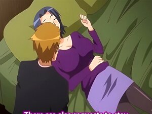 Une brune hentai aux gros nichons se fait pomper