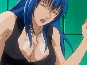 Rousse anime Breasty obtient une double pénétration en profitant
