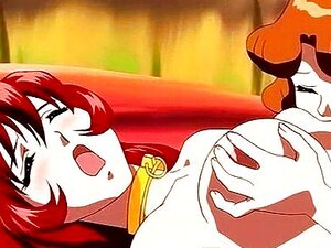 Une rousse chaude d'anime aime les sextoys