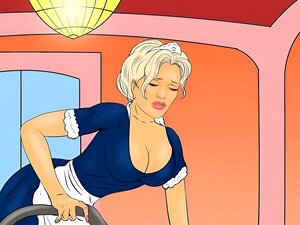 Dans cette chaude vidéo de bandes dessinées interraciales, la fille