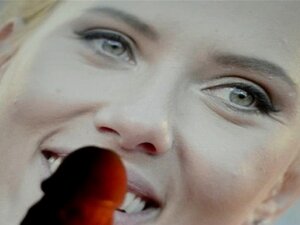 Éjacule sur Scarlett Johansson. Éjacule sur Scarlett Johantsson