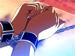 Fille hentai enchaînée
