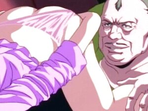 Une nana d'anime se fait serrer la chatte