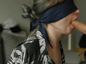 Belle pipe baveuse avant d'essayer de nouvelles queues -