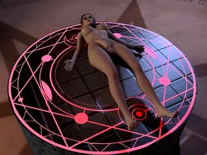 Futa se transforme en démon pour obtenir une énorme bite de monstre