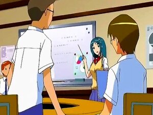 Une fille d'anime fragile se fait baiser la chatte en giclant