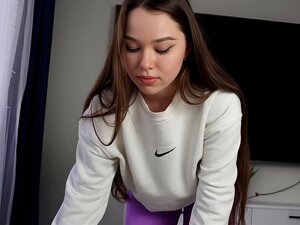 Au lieu de faire du yoga, cette fille a fait l'amour-Deluxe_Bitch