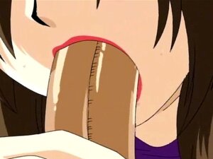 Brune hentai suce et se fait enculer