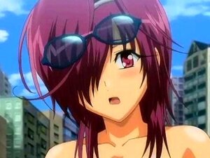 Hentai cutie rousse léchant une bite. Hentai cutie rousse léchant