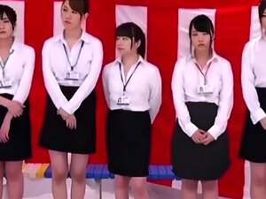 JAV Japonais Office Lady sex show
